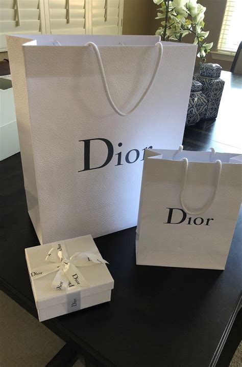 dior store bag